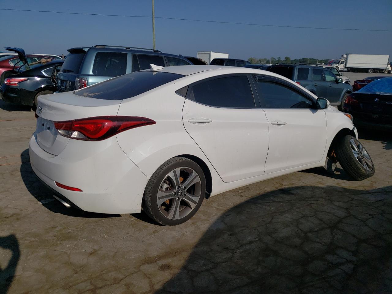 KMHDH4AHXFU453691 2015 Hyundai Elantra Se