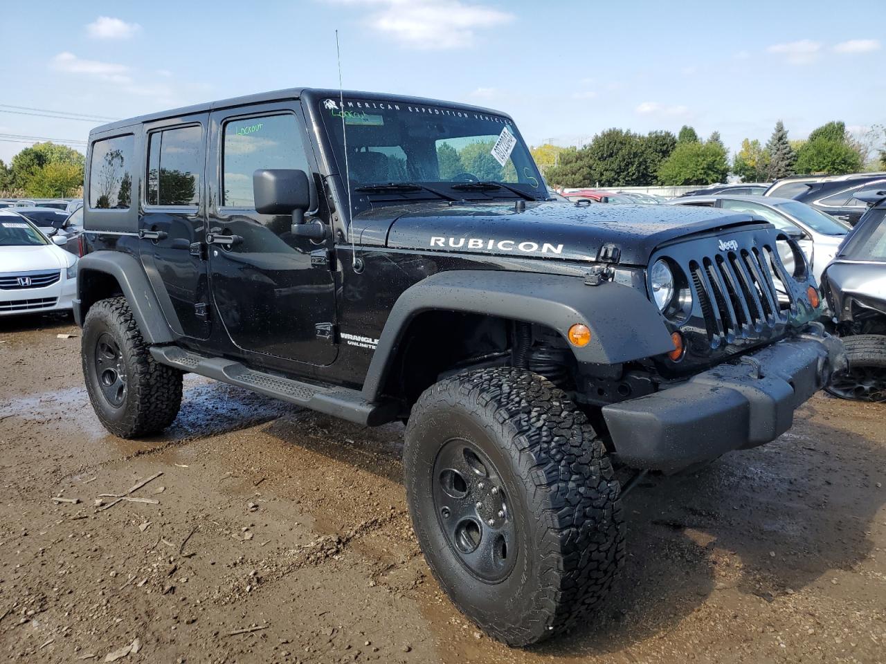 2012 Jeep Wrangler Unlimited Rubicon VIN: 1C4BJWFG6CL100605 Lot: 69722043