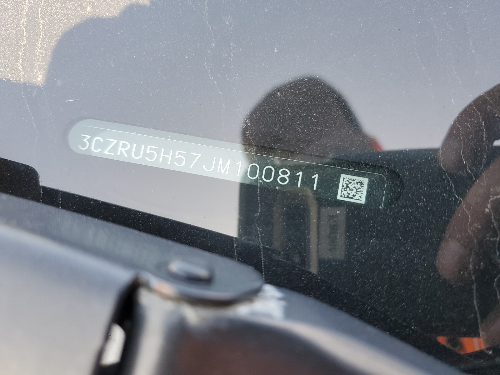 3CZRU5H57JM100811 2018 Honda Hr-V Ex