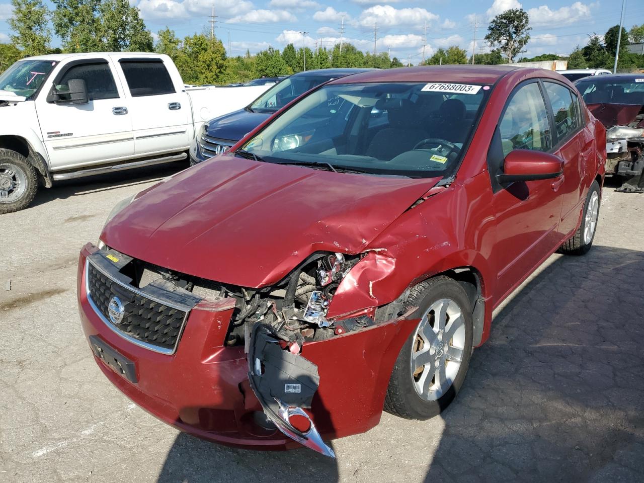 2008 Nissan Sentra 2.0 VIN: 3N1AB61E08L666899 Lot: 67688003