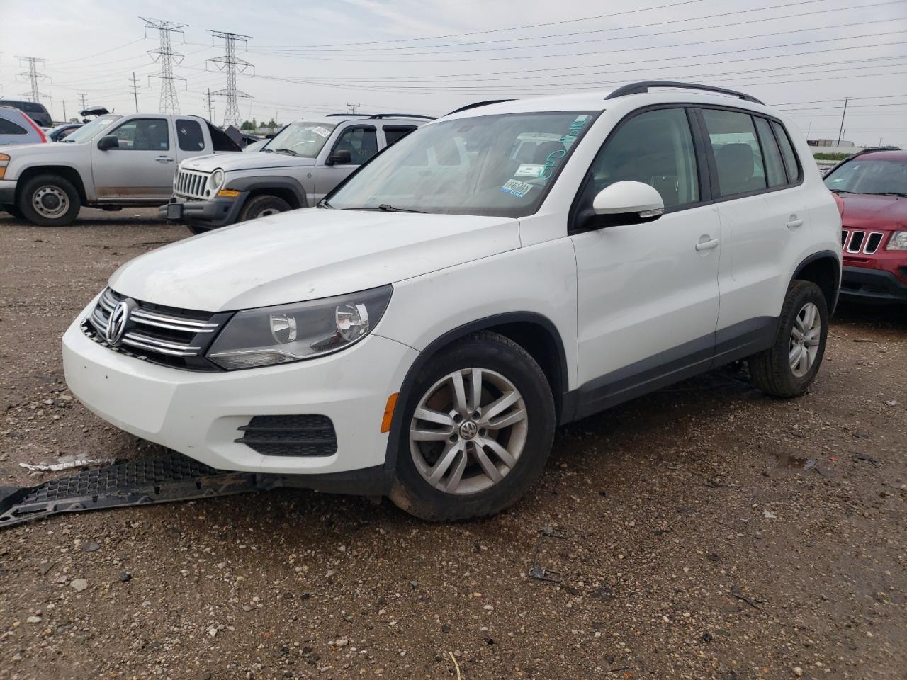 2016 Volkswagen Tiguan S VIN: WVGAV7AXXGW519473 Lot: 68630973