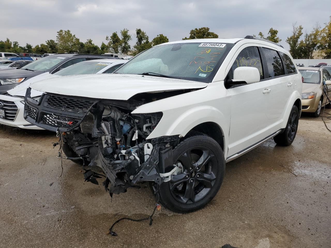 2018 Dodge Journey Crossroad VIN: 3C4PDCGB3JT257346 Lot: 68756043