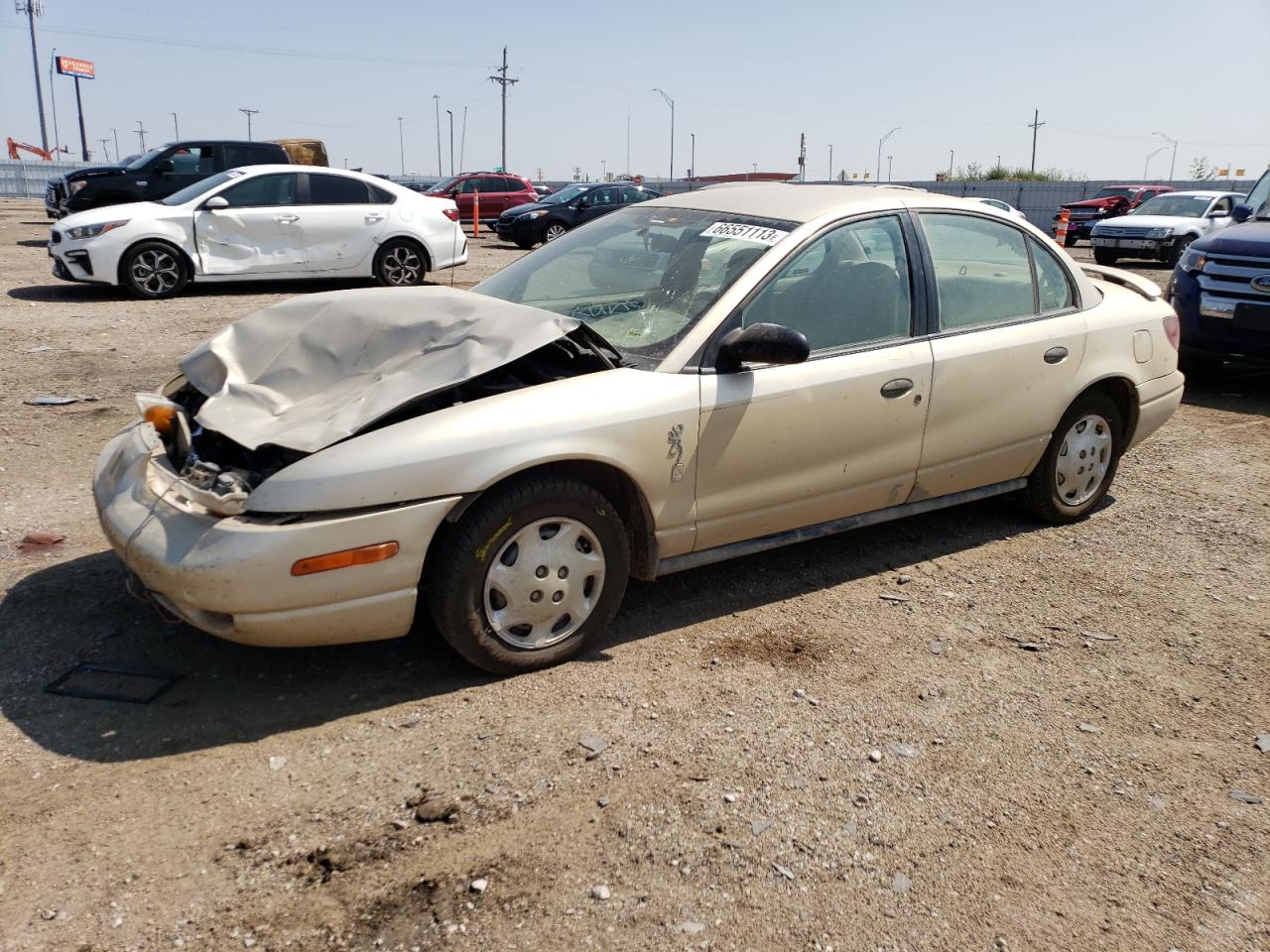 2002 Saturn Sl1 VIN: 1G8ZH52822Z104224 Lot: 55954234