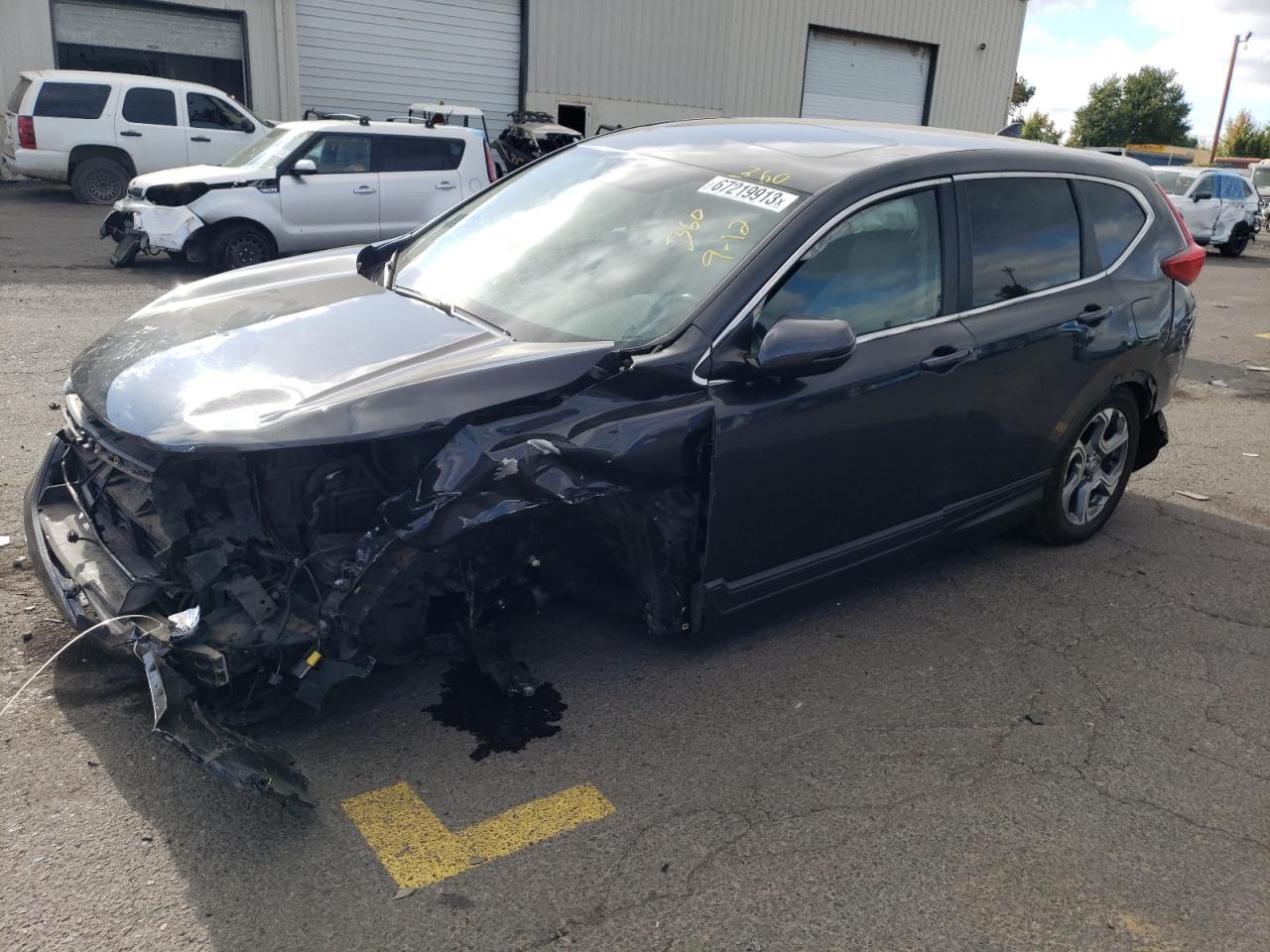 2018 Honda Cr-V Exl for Sale in Woodburn, OR - Front End