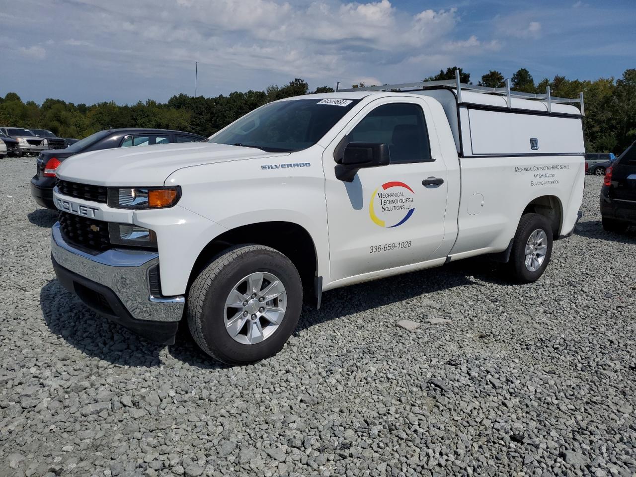 2019 Chevrolet Silverado C1500 VIN: 3GCNWAEF1KG293378 Lot: 64559693