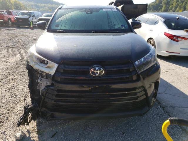  TOYOTA HIGHLANDER 2019 Czarny