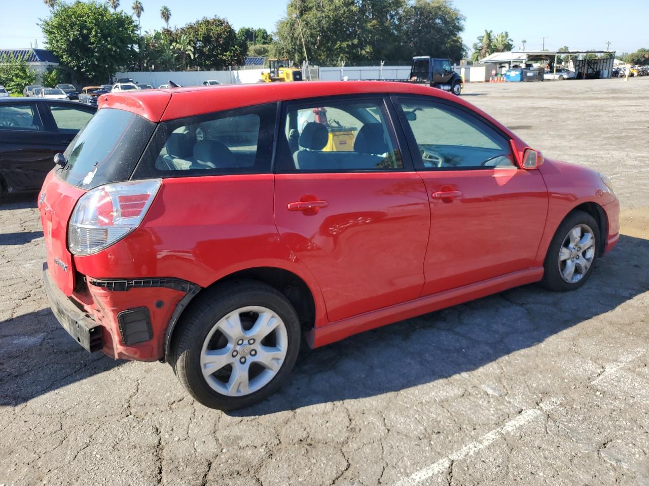 2007 Toyota Corolla Matrix Xr red null gas 2T1KR32E07C626995 photo #4