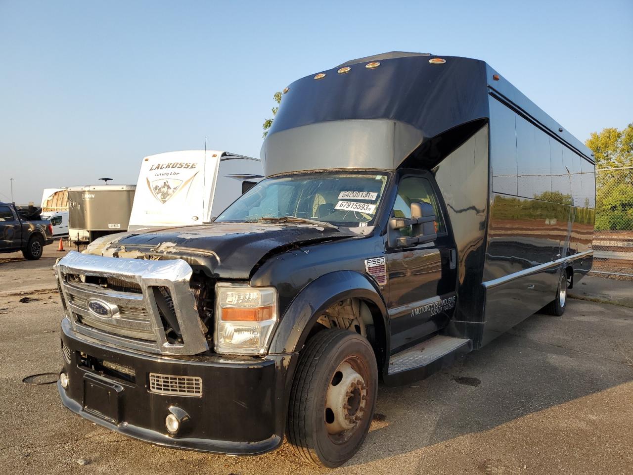 2010 Ford F550 Super Duty იყიდება Moraine-ში, OH - Burn