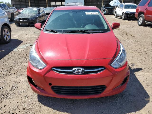  HYUNDAI ACCENT 2016 Czerwony