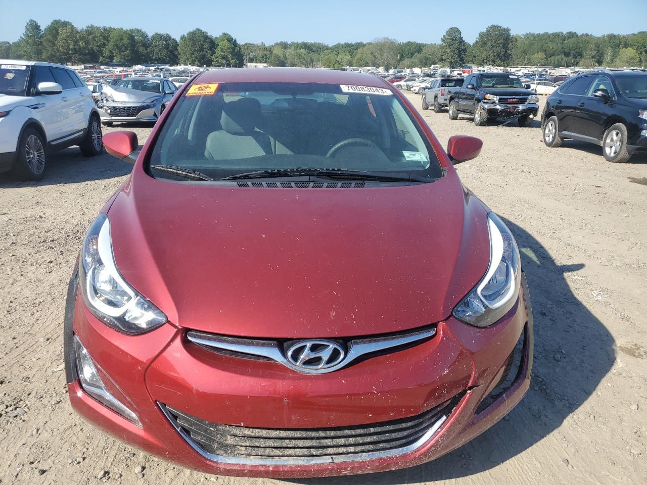 2016 Hyundai Elantra Se VIN: 5NPDH4AE4GH745357 Lot: 70083043