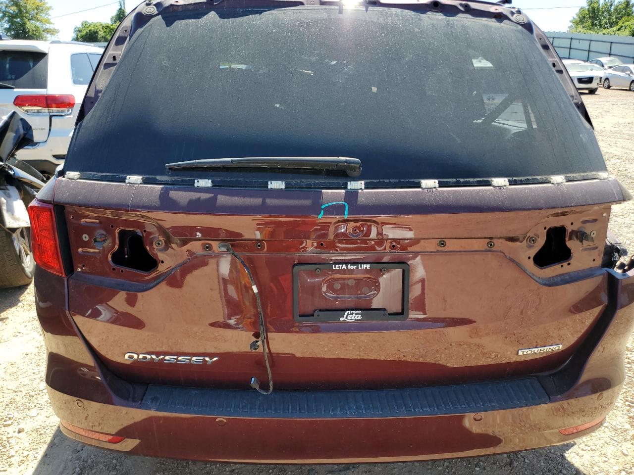 2021 Honda Odyssey Touring VIN: 5FNRL6H81MB014637 Lot: 66362053