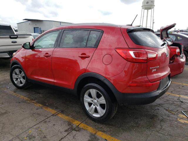  KIA SPORTAGE 2012 Червоний