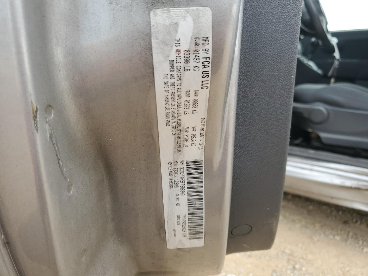 2015 Fiat 500 Pop VIN: 3C3CFFAR5FT680943 Lot: 70146963