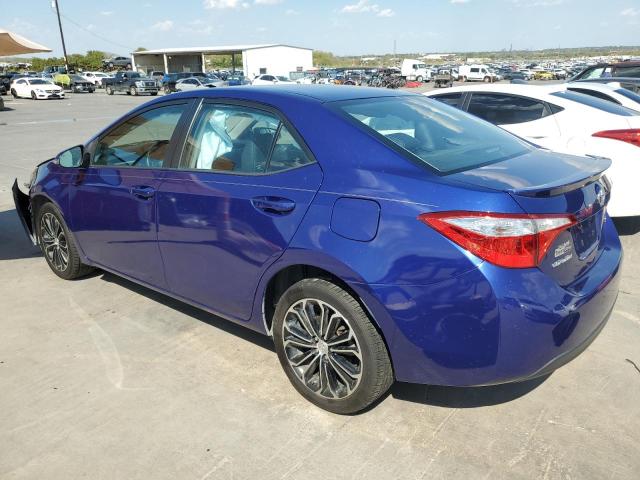  TOYOTA COROLLA 2016 Blue