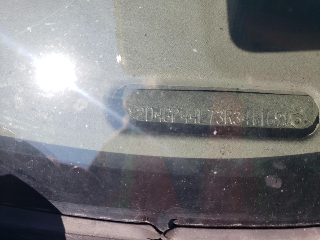2003 Dodge Grand Caravan Sport VIN: 2D4GP44L73R341169 Lot: 61868005
