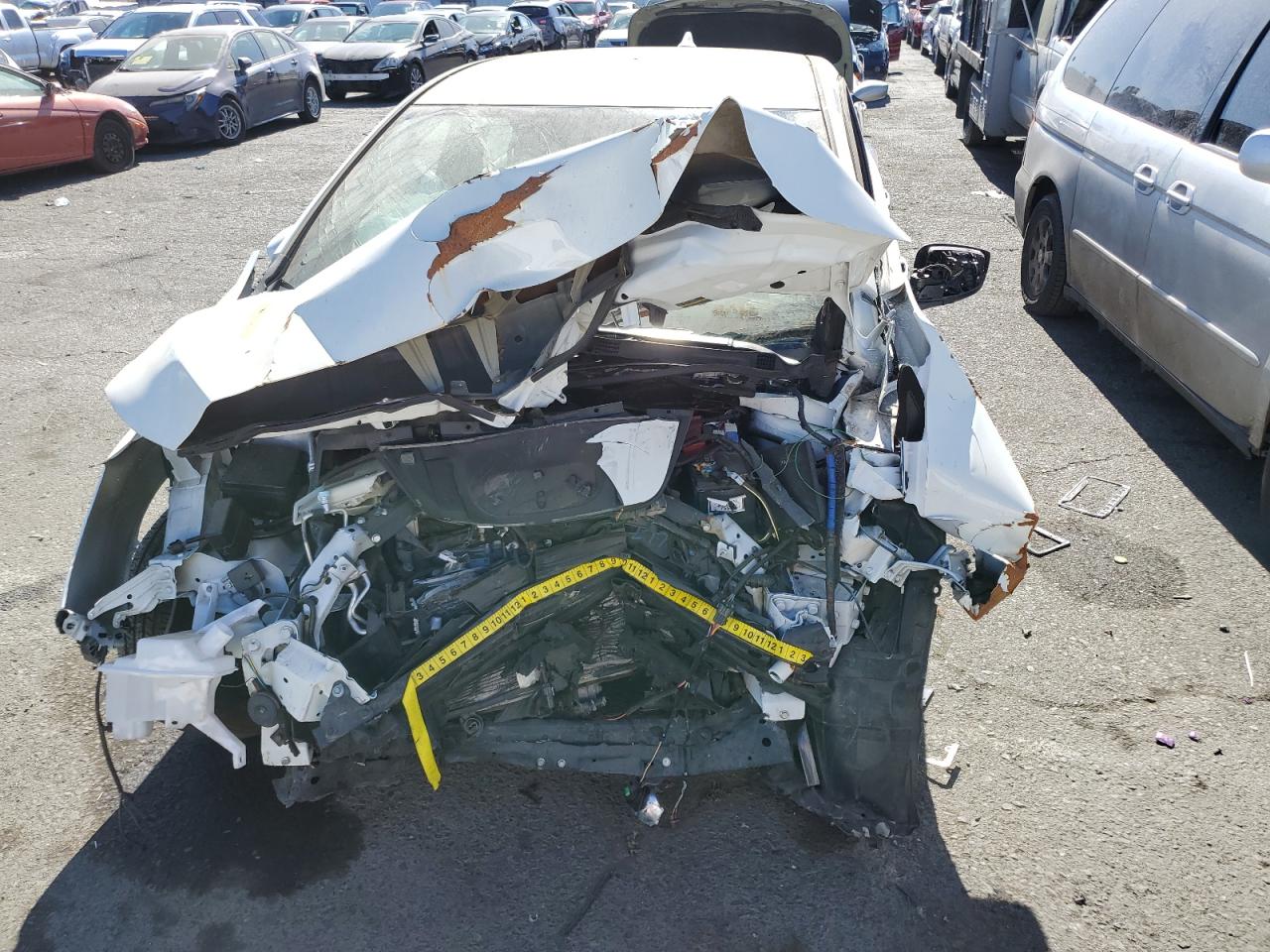 2019 Nissan Leaf S VIN: 1N4AZ1CP3KC300261 Lot: 66554833