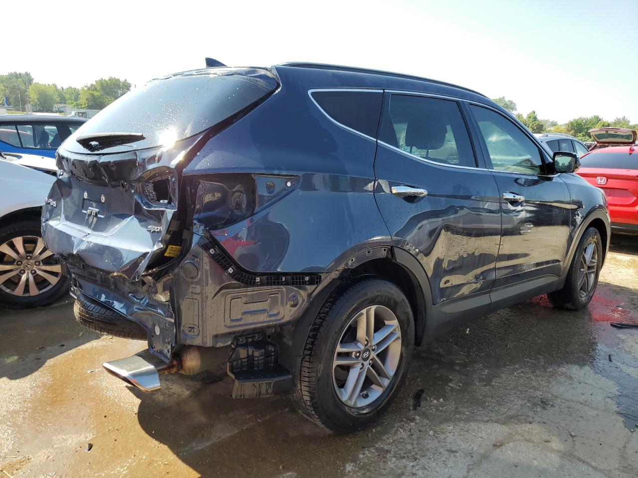 5XYZU3LB7JG528642 2018 Hyundai Santa Fe Sport