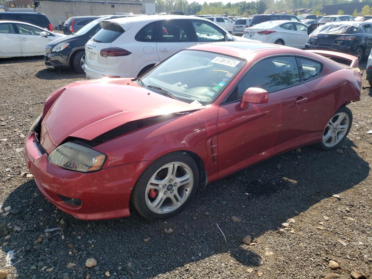 2006 Hyundai Tiburon Gt VIN: KMHHN65F26U220239 Lot: 67067973
