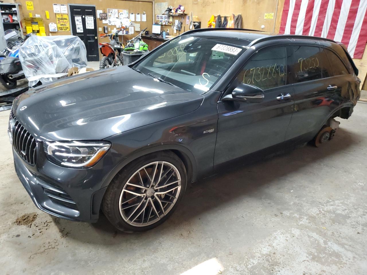 2021 Mercedes-Benz Glc 43 4Matic Amg VIN: W1N0G6EB5MF900672 Lot: 67328893