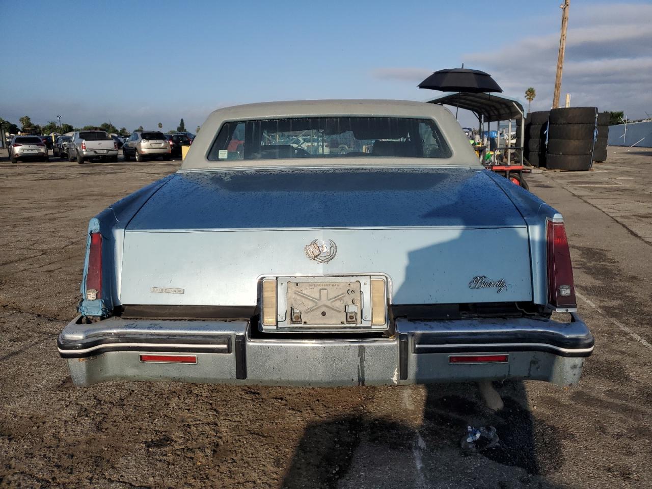 1985 Cadillac Eldorado VIN: 1G6EL5788FE636072 Lot: 68349353