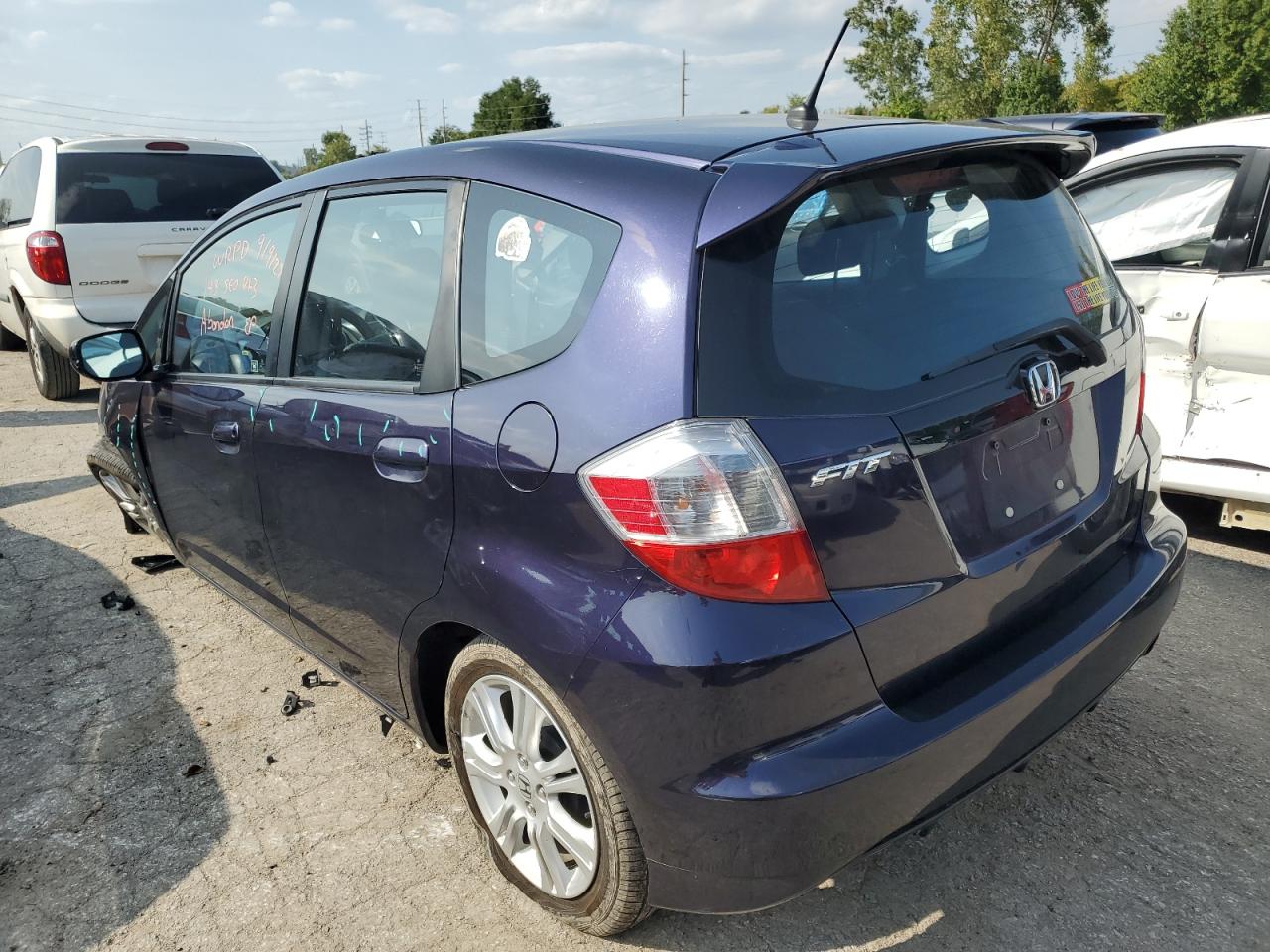 2010 Honda Fit Sport VIN: JHMGE8H48AC016466 Lot: 69887093