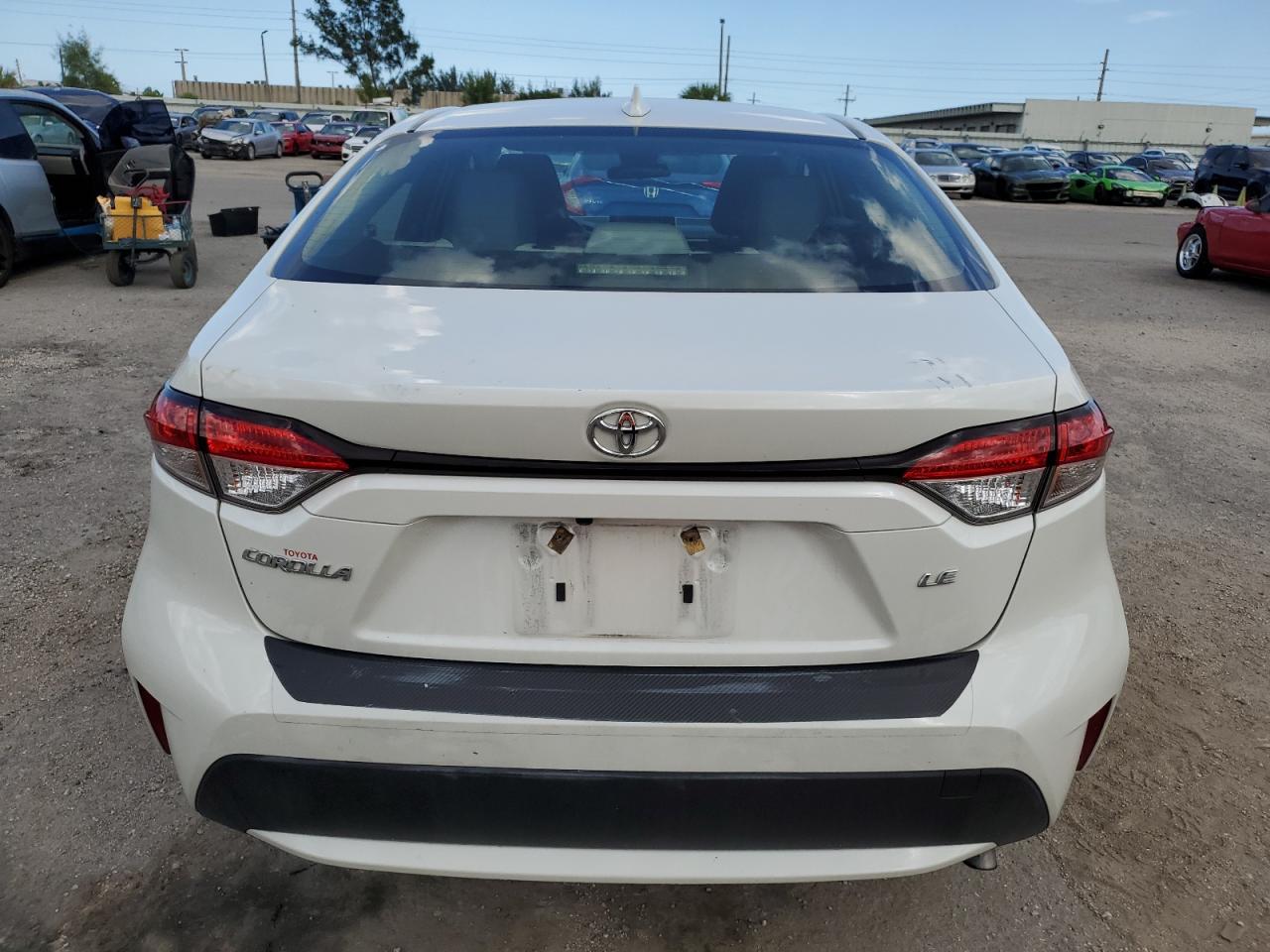 2021 Toyota Corolla Le VIN: JTDEPMAE3MJ124444 Lot: 74229104