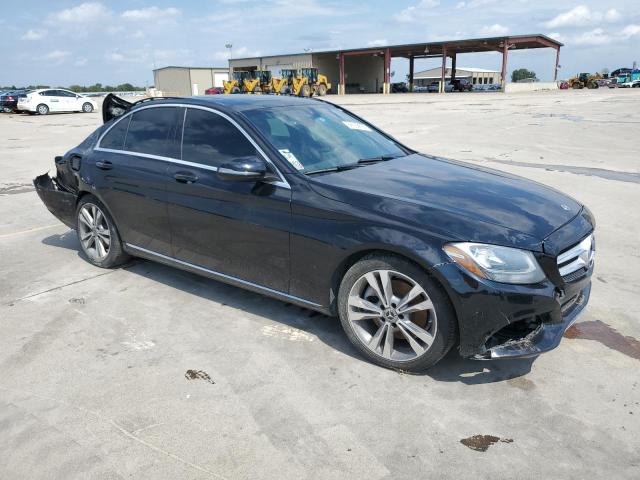  MERCEDES-BENZ C-CLASS 2018 Чорний