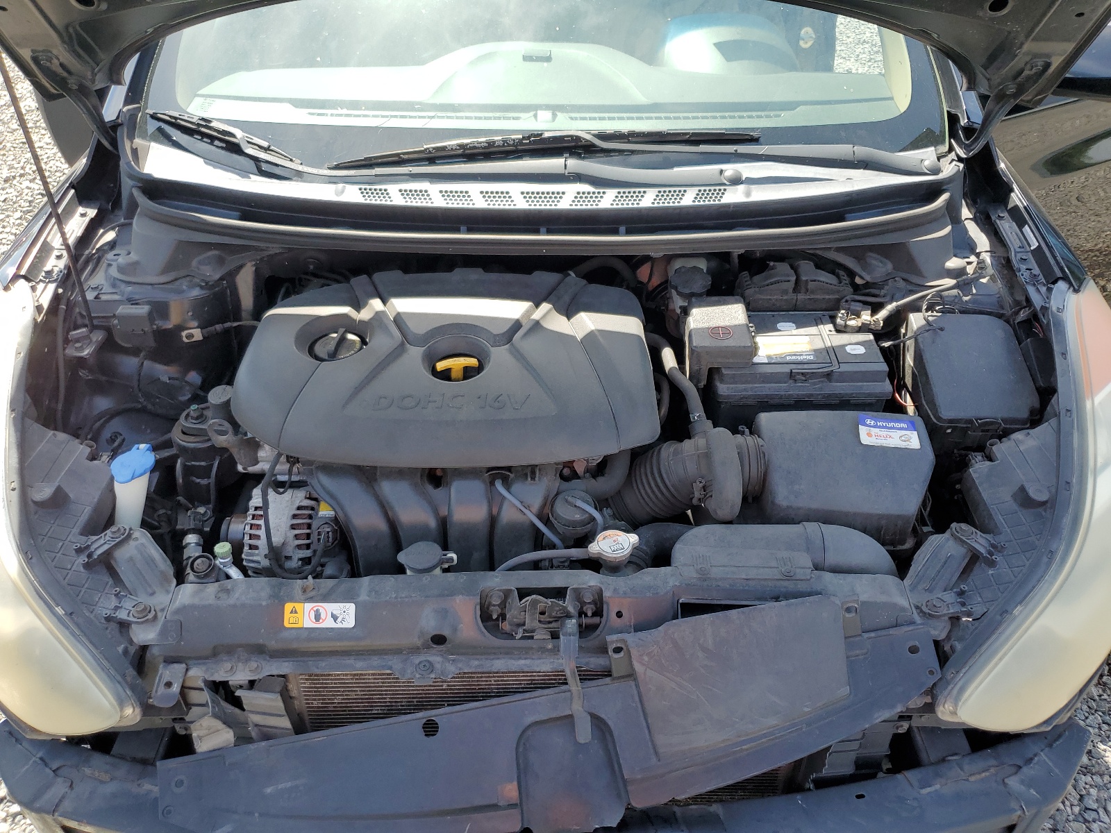 KMHDH4AE6DU750928 2013 Hyundai Elantra Gls