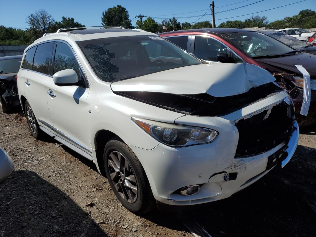 2015 Infiniti Qx60 VIN: 5N1AL0MM0FC541352 Lot: 52266804