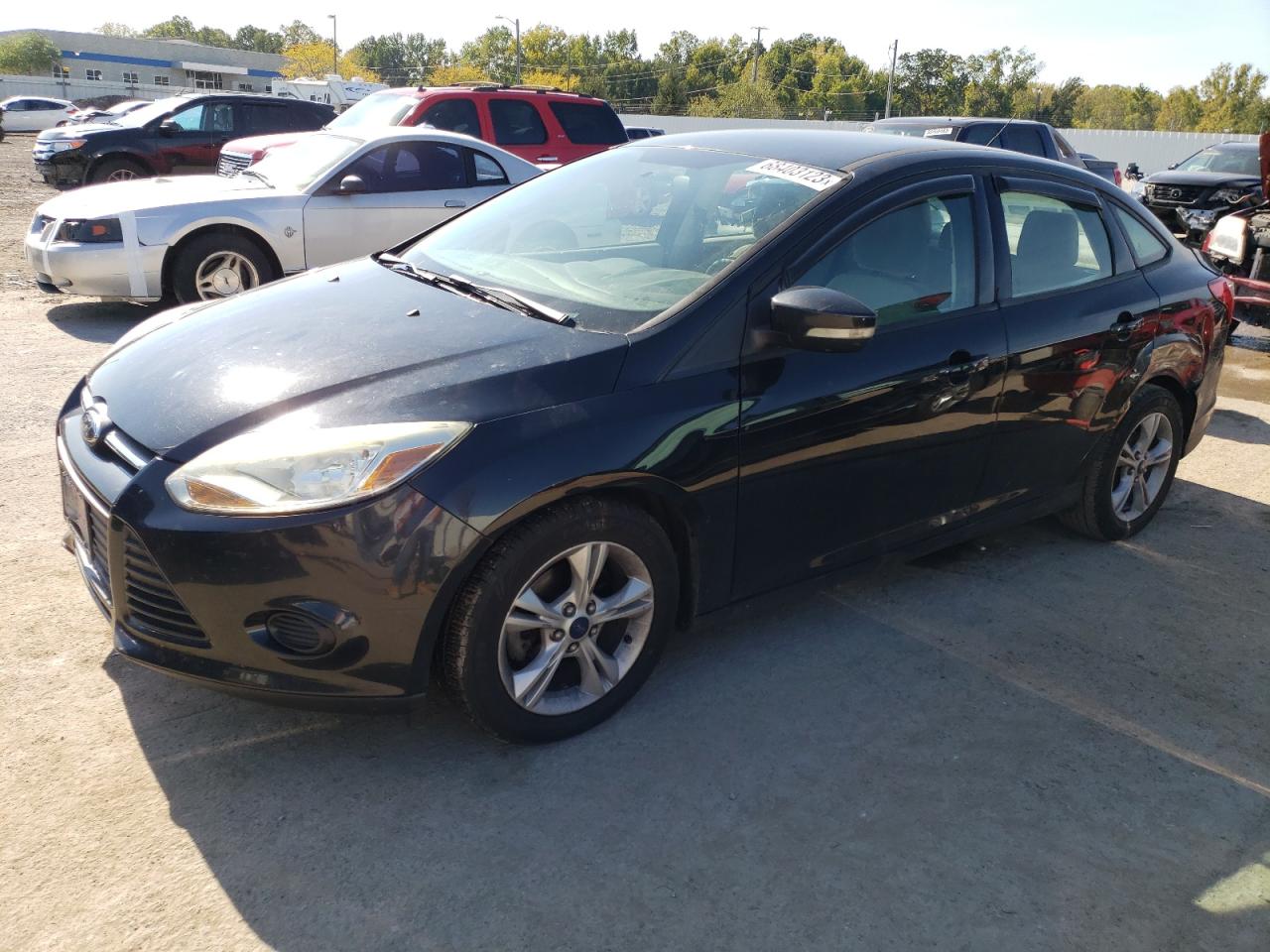 VIN 1FADP3F25EL410120 2014 FORD FOCUS no.1