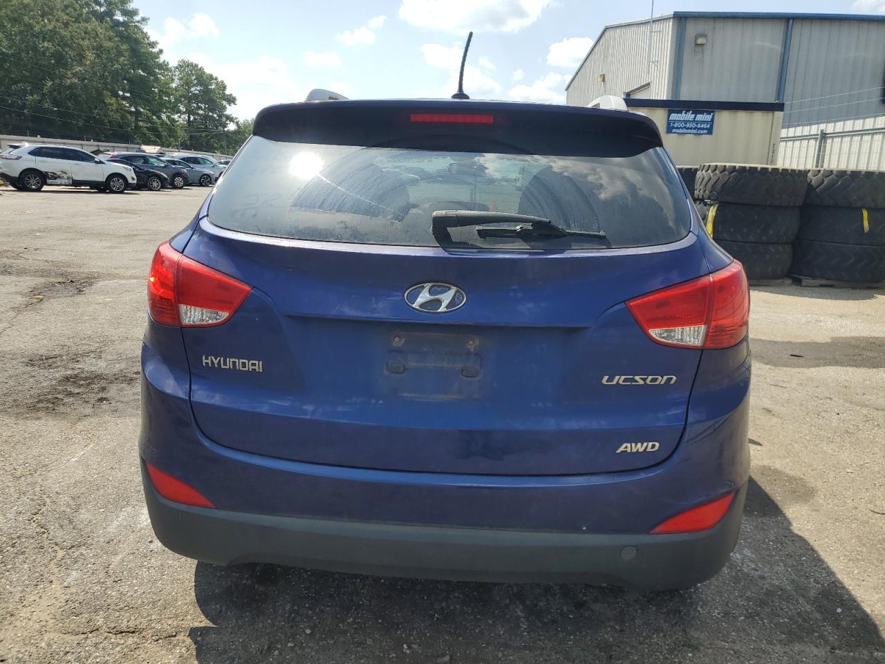 2010 Hyundai Tucson Gls VIN: KM8JUCAC6AU111791 Lot: 67628623