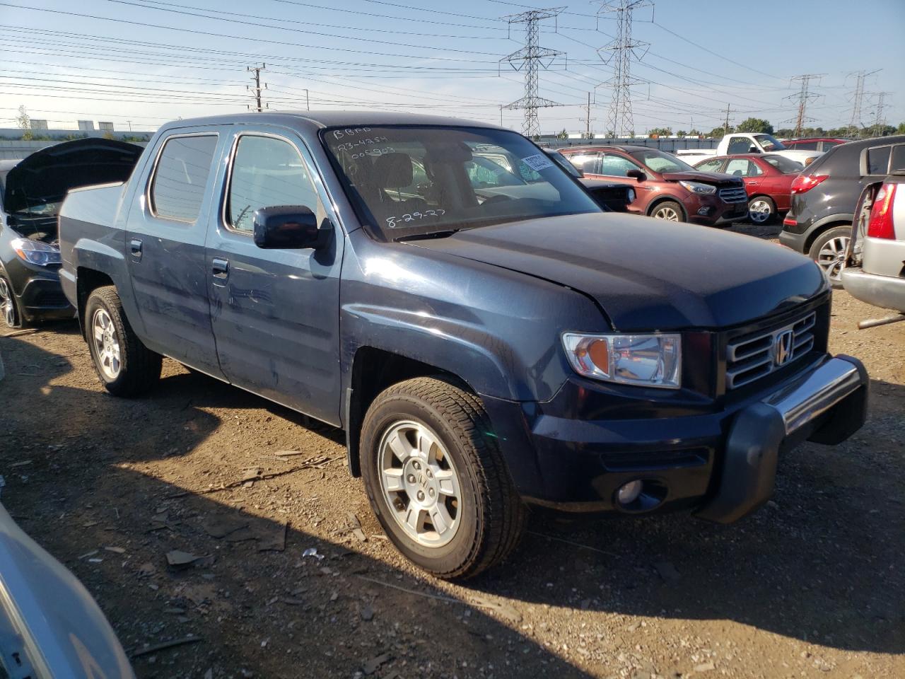 5FPYK1F49BB005903 2011 Honda Ridgeline Rts