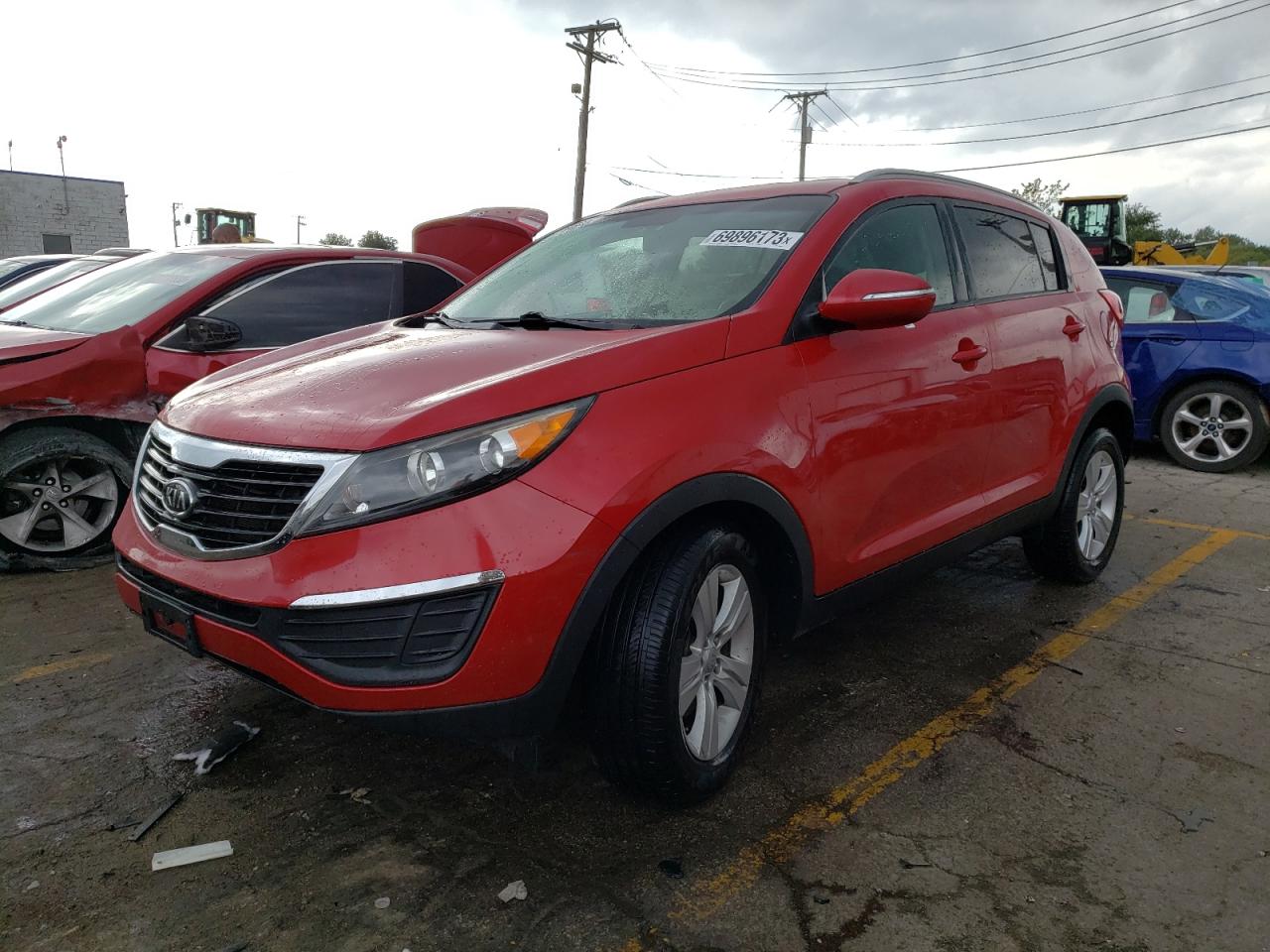 2012 Kia Sportage Base VIN: KNDPB3A28C7248891 Lot: 69896173