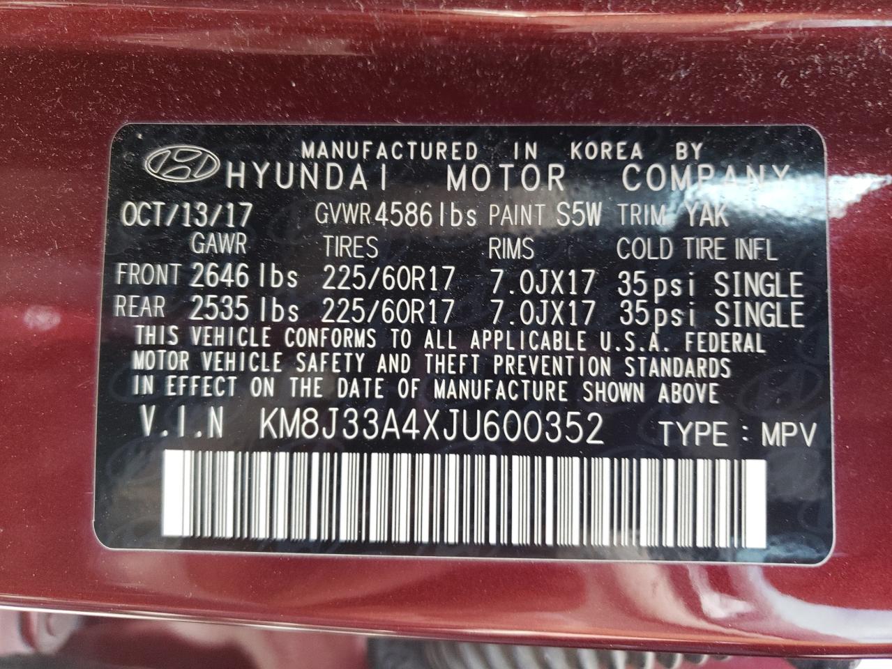 2018 Hyundai Tucson - Image 14