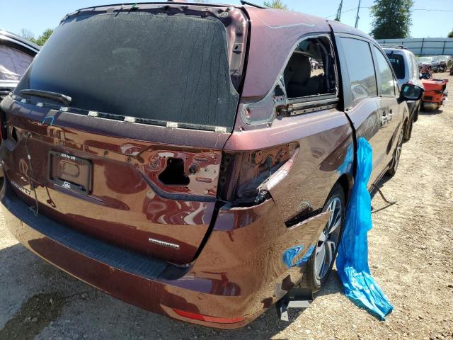  HONDA ODYSSEY 2021 Burgundy