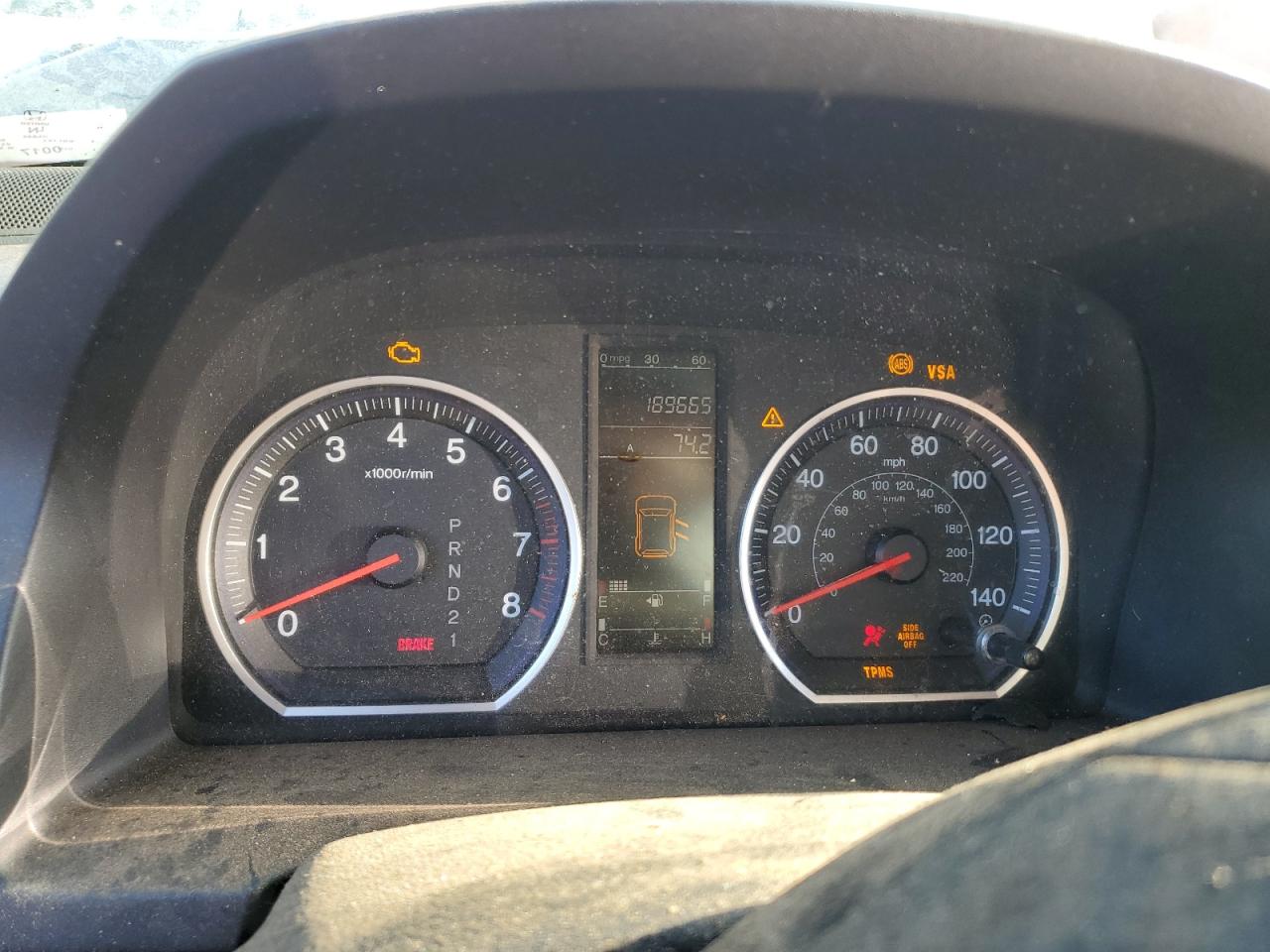 2008 Honda Cr-V Exl VIN: 5J6RE387X8L000748 Lot: 80983895