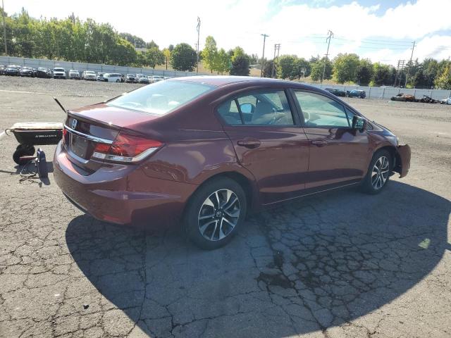  HONDA CIVIC 2014 Burgundy