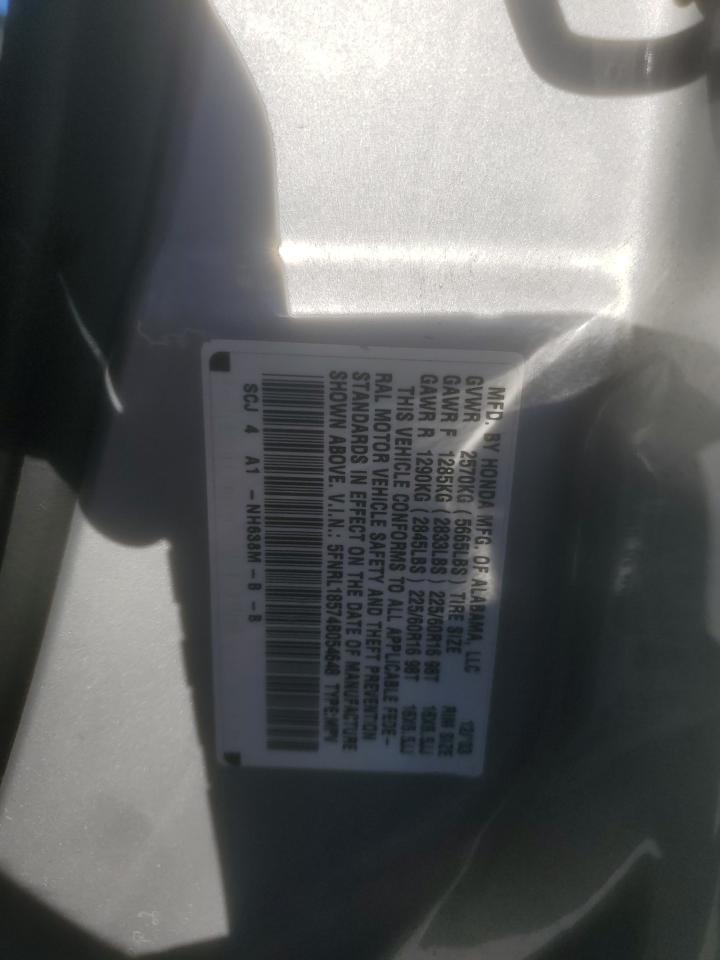5FNRL18574B054648 2004 Honda Odyssey Lx