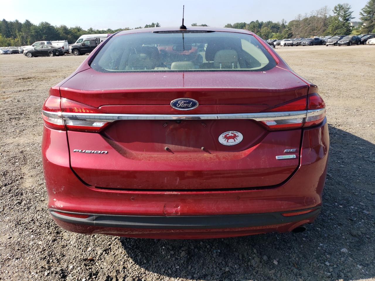 2017 Ford Fusion Se VIN: 3FA6P0HD1HR341826 Lot: 71351524