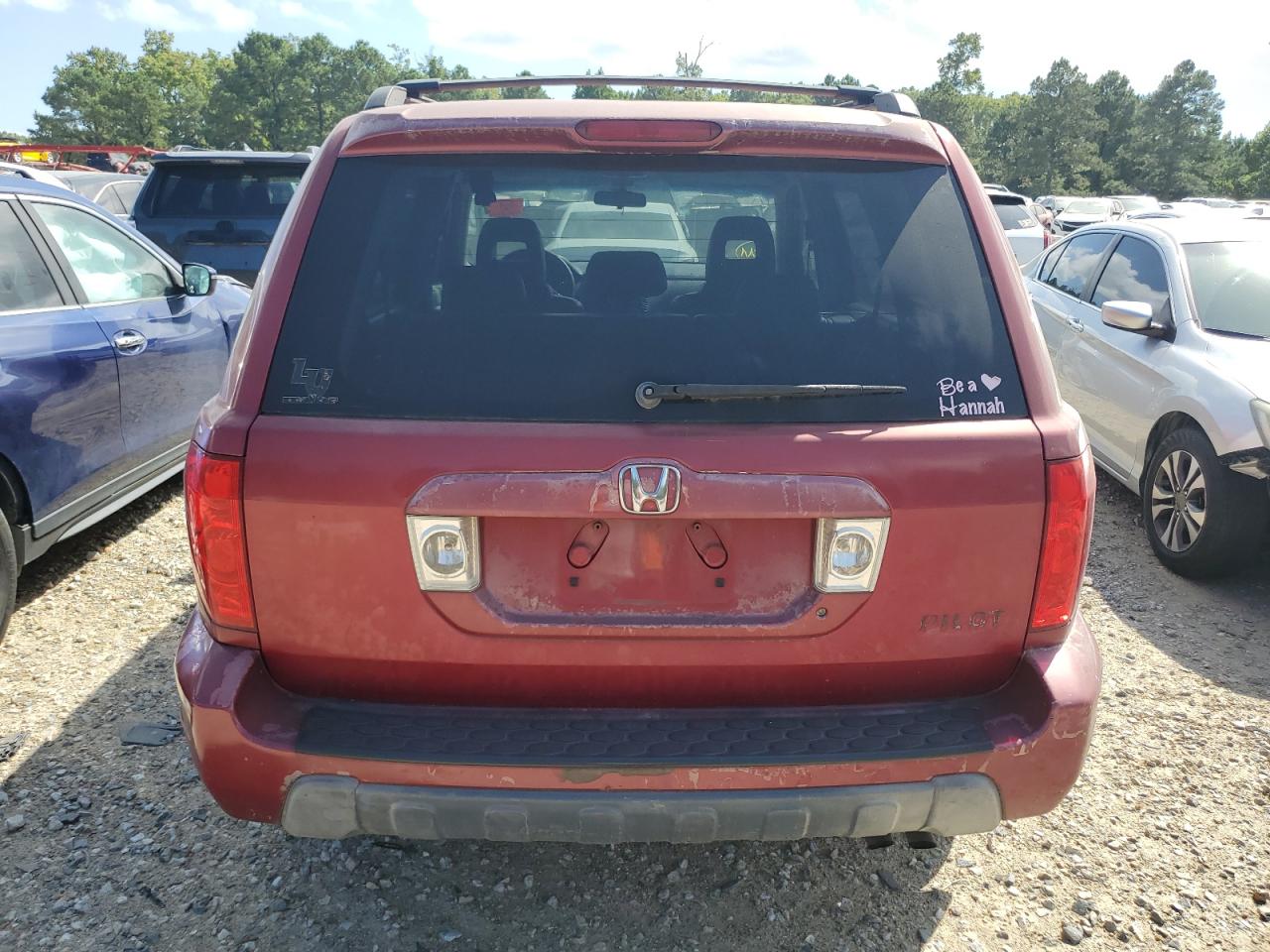 2003 Honda Pilot Exl VIN: 2HKYF18713H527805 Lot: 68767854