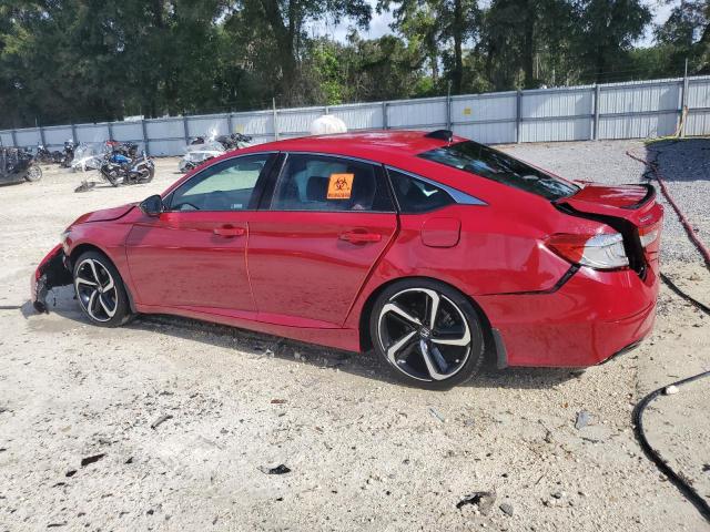  HONDA ACCORD 2021 Red