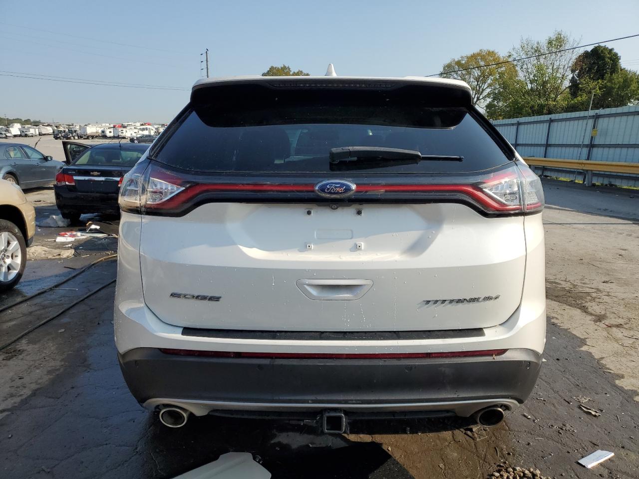 2016 Ford Edge Titanium VIN: 2FMPK3K83GBB29920 Lot: 70826694