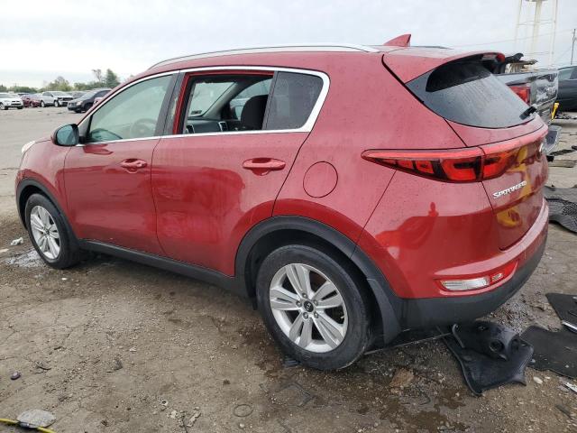  KIA SPORTAGE 2019 Czerwony