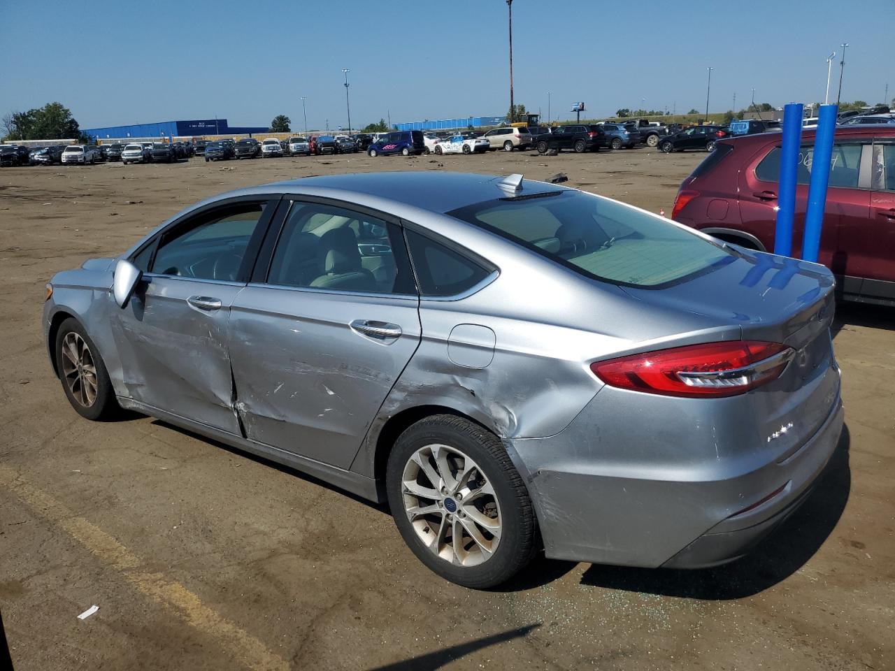 3FA6P0HD7LR195568 2020 FORD FUSION - Image 2