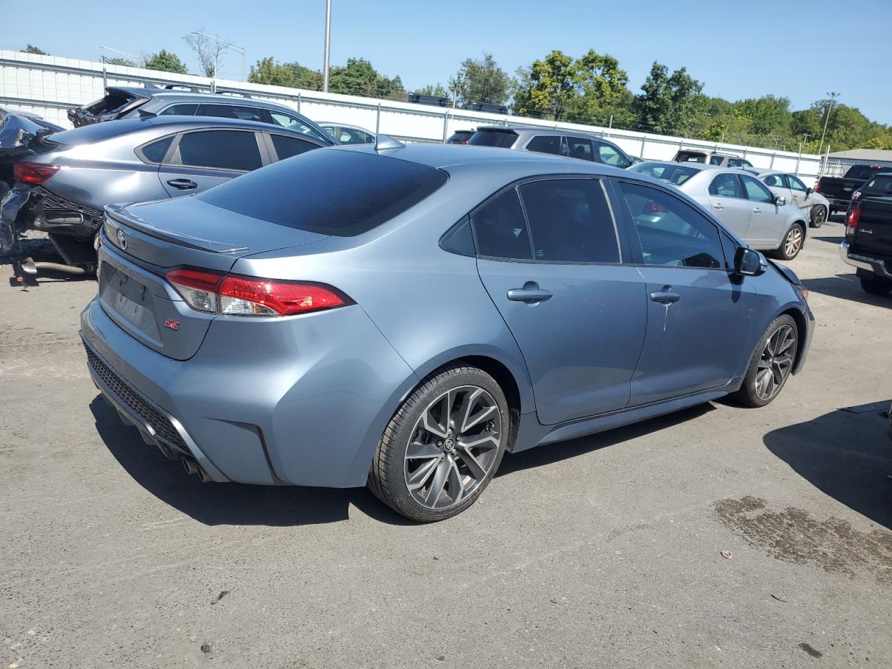 2020 Toyota Corolla Se VIN: 5YFS4RCE4LP014261 Lot: 71459844