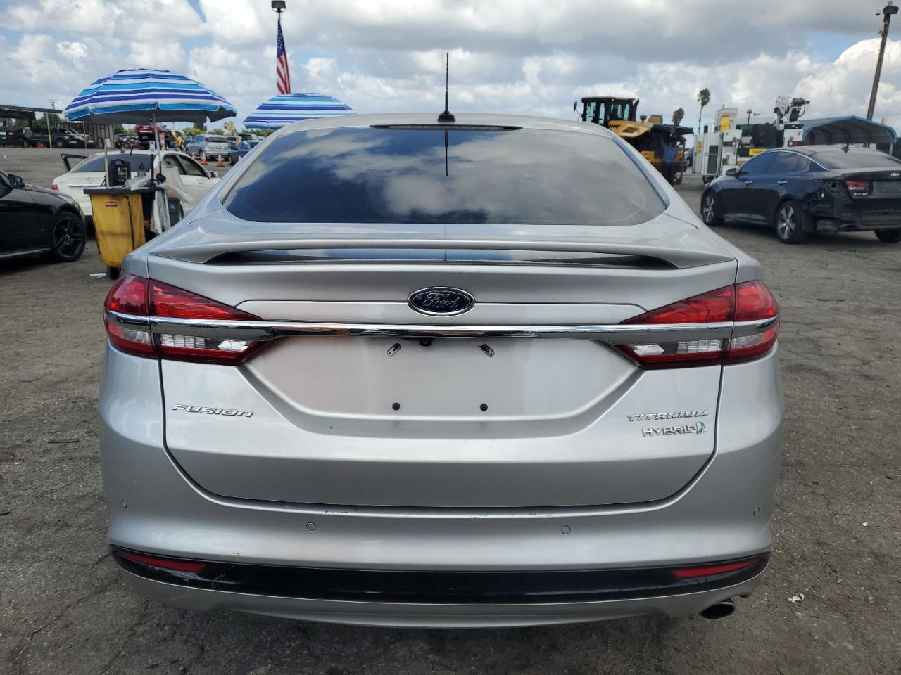 2018 Ford Fusion Titanium/Platinum Hev VIN: 3FA6P0RU7JR181942 Lot: 71476734