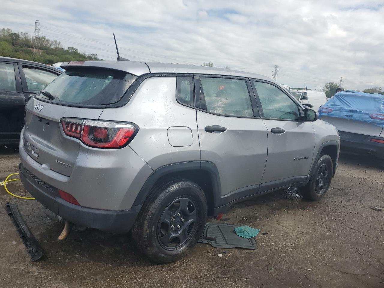 2019 Jeep Compass Sport VIN: 3C4NJDAB2KT664851 Lot: 73519244