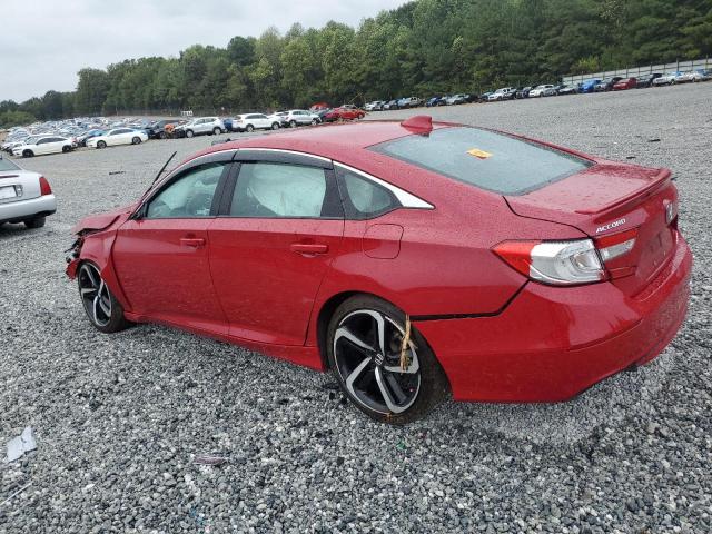  HONDA ACCORD 2019 Red