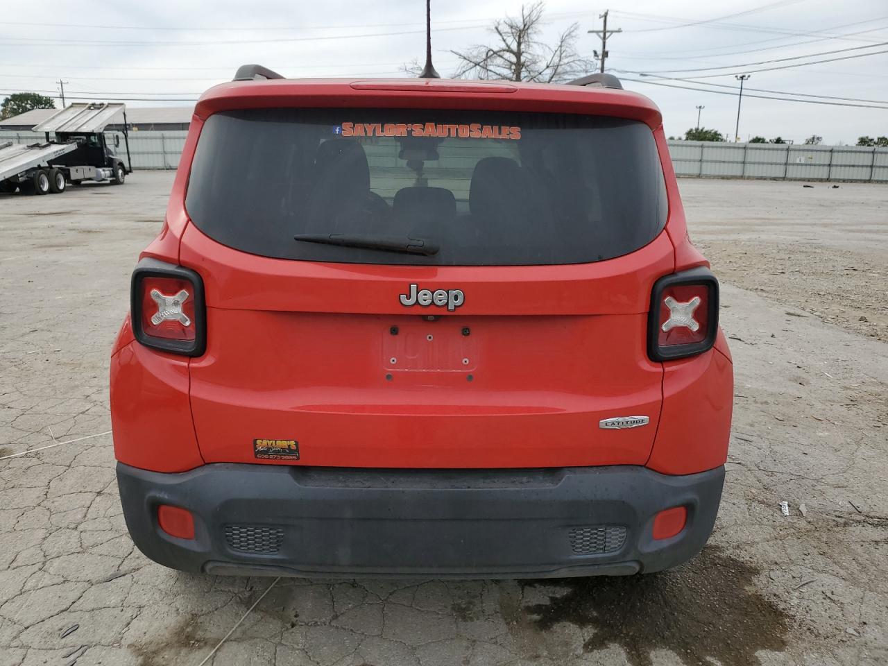 VIN ZACCJABT8GPE33609 2016 JEEP RENEGADE no.6