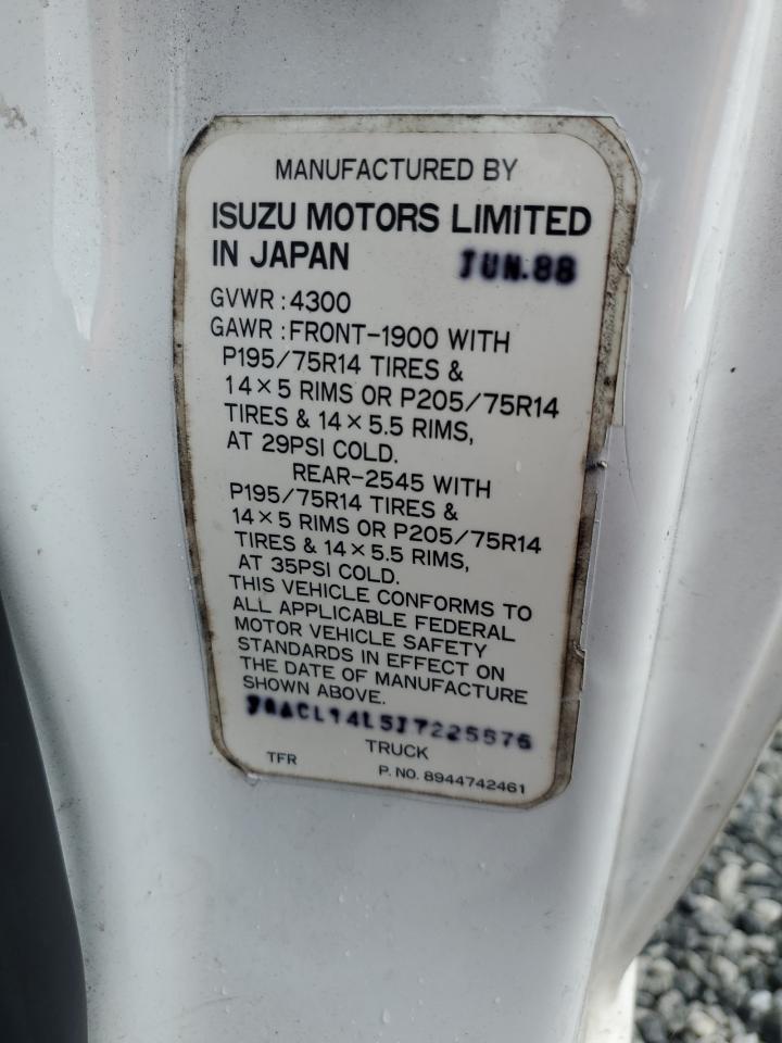 JAACL14L5J7225576 1988 Isuzu Conventional Long Bed